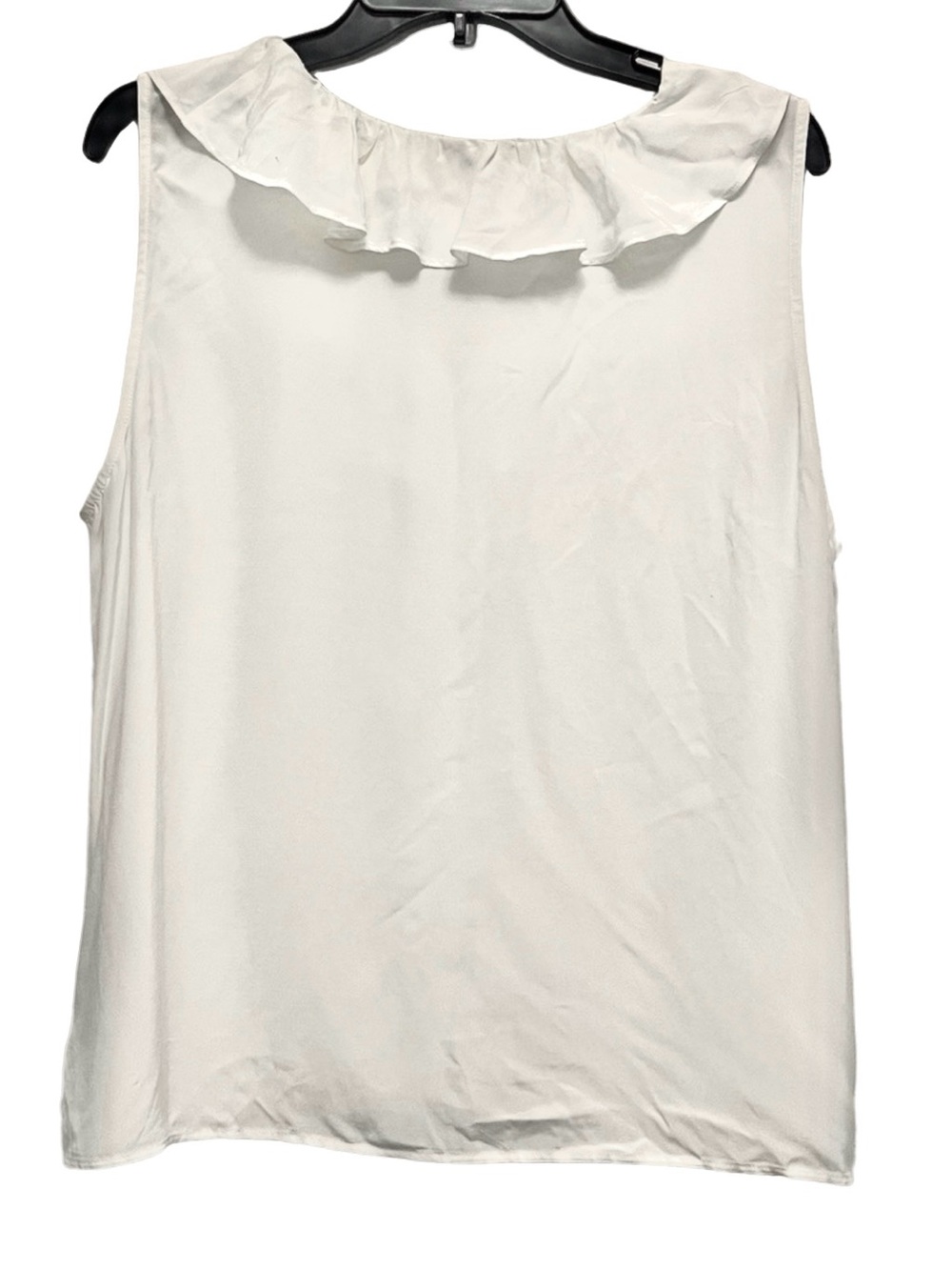 Talbots Ruffle V-Neck Sleeveless Top - Picture 2 of 4